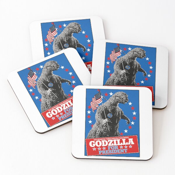 Item preview, Godzilla for President designed and sold by bentWitch.