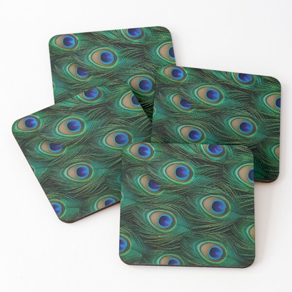Item preview, Iridescent Peacock Feather Pattern designed and sold by Owcomm.
