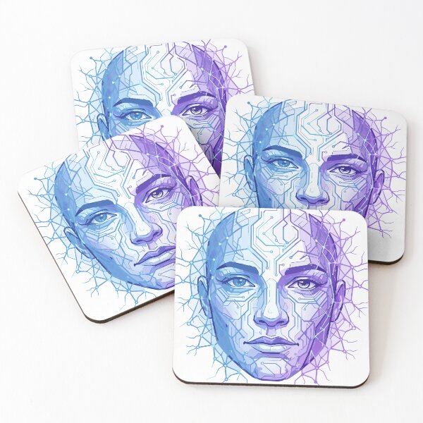 Item preview, GAN Glitch Face | Generative Adversarial Network Art designed and sold by Uglyandcute.