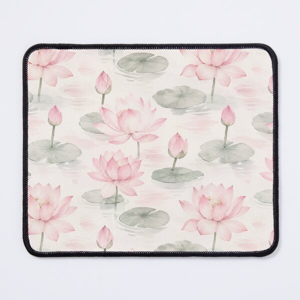 Item preview, Soft Pink Lotus Flower Pattern designed and sold by Owcomm.