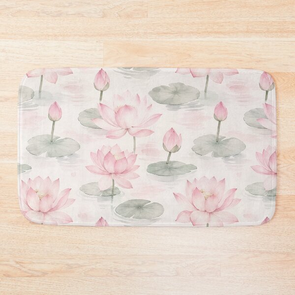 Item preview, Soft Pink Lotus Flower Pattern designed and sold by Owcomm.