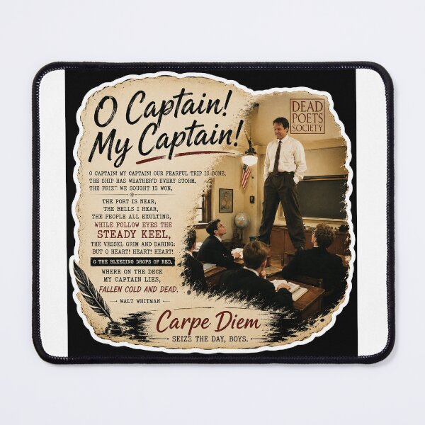 Item preview, O Captain! My Captain! designed and sold by beinglazynerd.