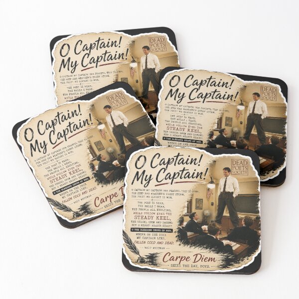 Item preview, O Captain! My Captain! designed and sold by beinglazynerd.