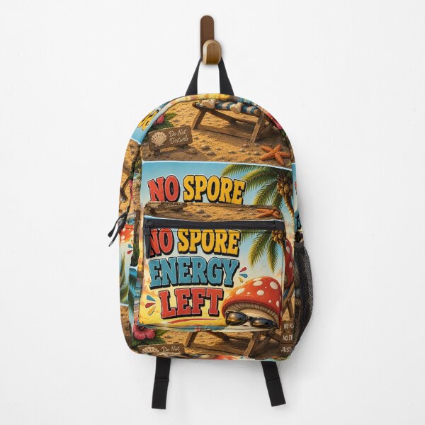 Item preview, No Spore Energy Left Mushroom designed and sold by BagFactoryUK.