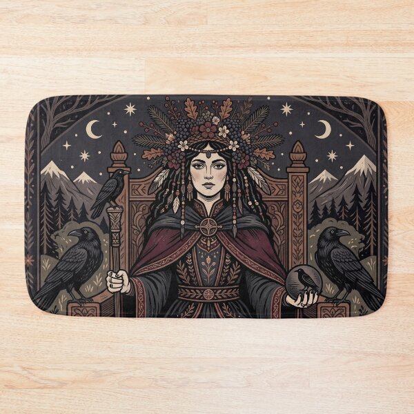 Item preview,  Raven Queen of the Forest designed and sold by ASTRAL ART LAB.