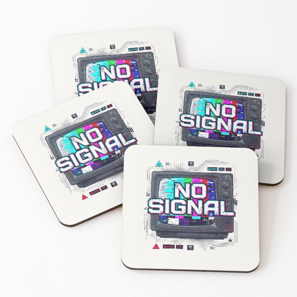 Item preview, No Signal Glitch CRT Artwork designed and sold by BigBoyFunky.