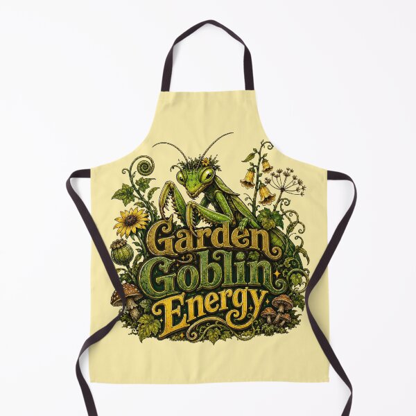 Item preview, Garden Goblin Energy Praying Mantis designed and sold by Weirdwildco69.