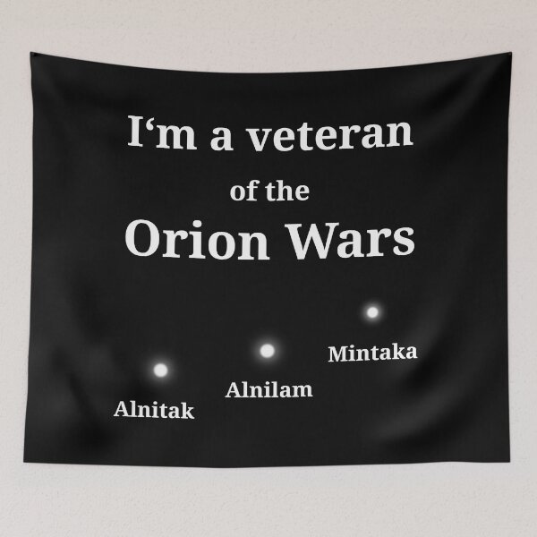 Item preview, I‘m a veteran of the Orion Wars_V1 designed and sold by ART-OF-ORION.