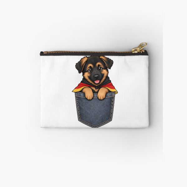 Item preview, Cute German Shepherd Pocket Hero designed and sold by puredevn.