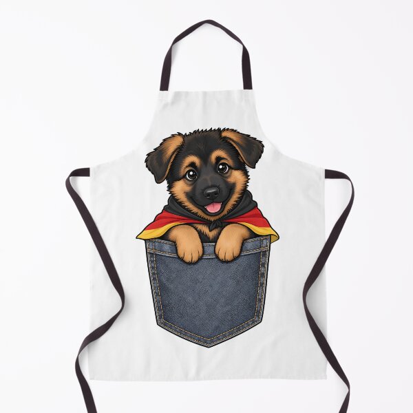 Item preview, Cute German Shepherd Pocket Hero designed and sold by puredevn.