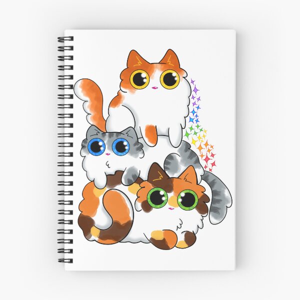 Item preview, Cat Stack Trio designed and sold by ScratchednBurnt.