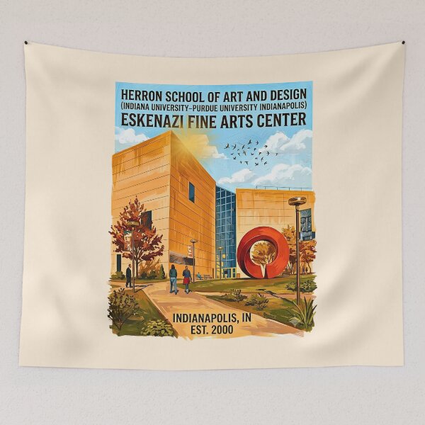 Item preview, Industrial Atelier Fine Arts Center Illustration designed and sold by EvergreenPark - Tee Studio.