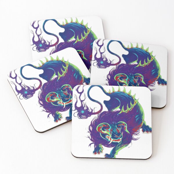 Item preview, Neon Abstract Lion Fantasy Art designed and sold by DailyDoodlesBySumbul.