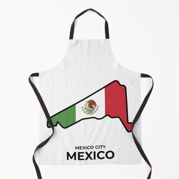 Item preview, Mexico City Grand Prix F1 Circuit Map designed and sold by 2SvArtDesign.