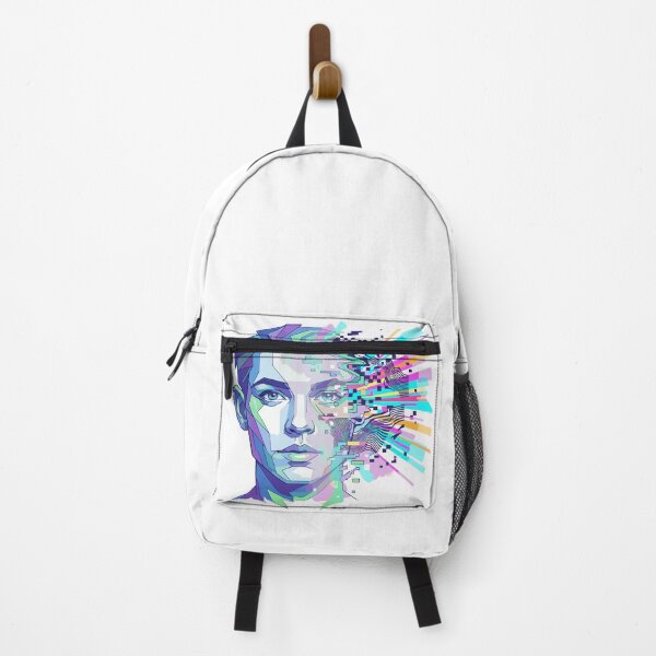 Item preview, GAN Glitch Face | Generative Adversarial Network Art designed and sold by Uglyandcute.