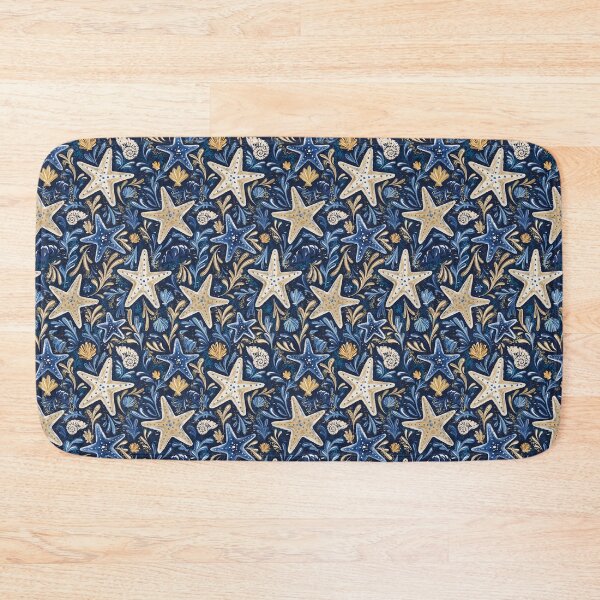 Item preview, Starfish Pattern | Coastal Beach Print | Nautical Ocean Seamless Design designed and sold by MonNoir.