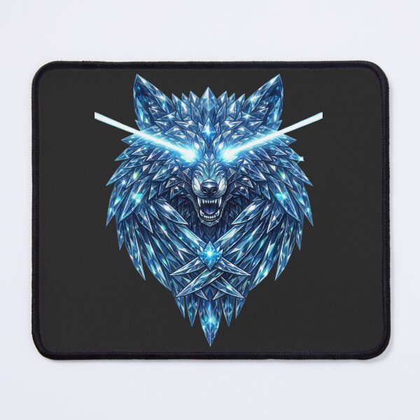 Item preview, Crystal Wolf Spirit Fantasy Artwork designed and sold by AndreaCCastro.