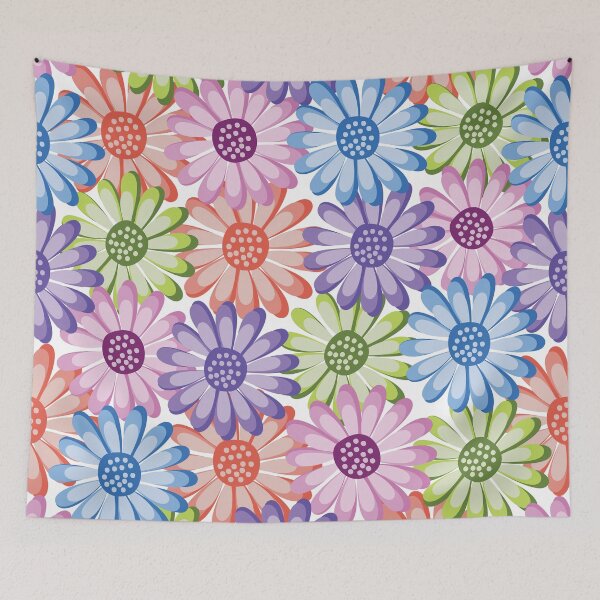 Item preview, Seamless Decorative Daisy Floral Background designed and sold by PowerAntShop.