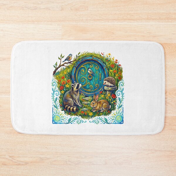 Item preview, Magical Woodland Animal Round Door Fairycore designed and sold by TeeARTHY.