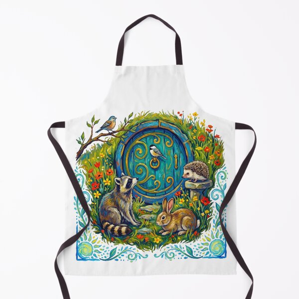 Item preview, Magical Woodland Animal Round Door Fairycore designed and sold by TeeARTHY.