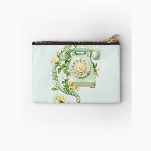 Item preview, Vintage Rotary Phone Jasmine Honeysuckle designed and sold by carthagia.