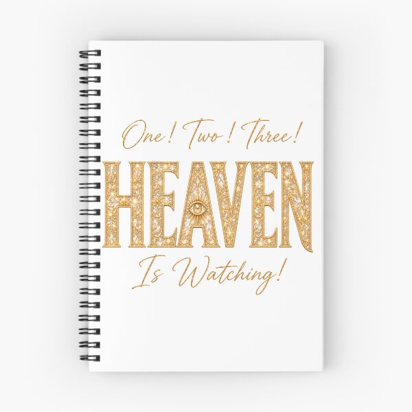 Item preview, One! Two! Three! Heaven Is Watching! designed and sold by HeyFajnaLinja.