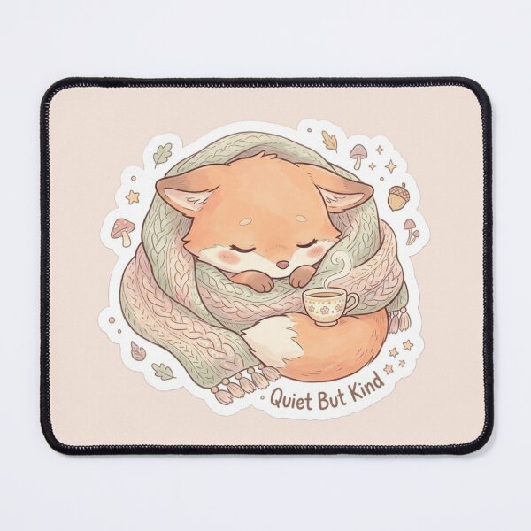 Item preview, Quiet But Kind Fox designed and sold by Safe Haven Pets.
