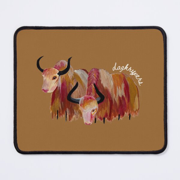 Item preview, Yaks Highland Wildlife Painting designed and sold by dagkryper.