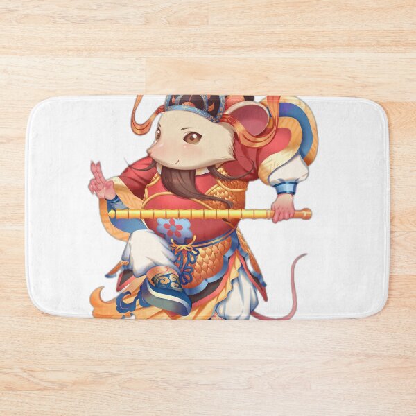 Item preview, Cute Mouse Warrior Traditional Fantasy General designed and sold by DailyDoodlesBySumbul.