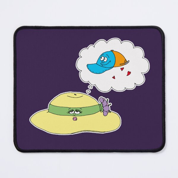 Item preview, Funny Hat Romance Cartoon | Cute Sun Hat Daydreaming Meme designed and sold by MyxaART.
