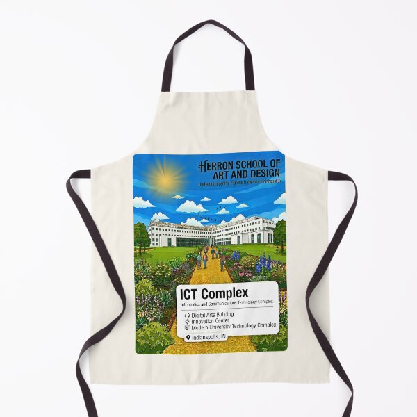 Item preview, Herron School of Art and Design ICT Complex Architecture Illustration designed and sold by EvergreenPark - Tee Studio.