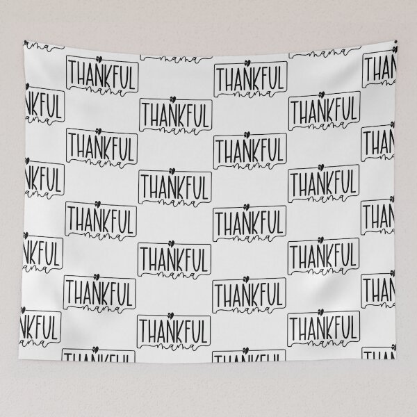 Item preview, Thankful Mama - Cute Fall Season Retro Vintage Aesthetic Leaves Pumpkin Thanksgiving Mother Gift designed and sold by FuzionRaptor.