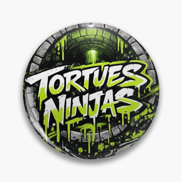 Item preview, Teenage Mutant Ninja Turtles Street Art Grime Logo Vintage designed and sold by killem667.