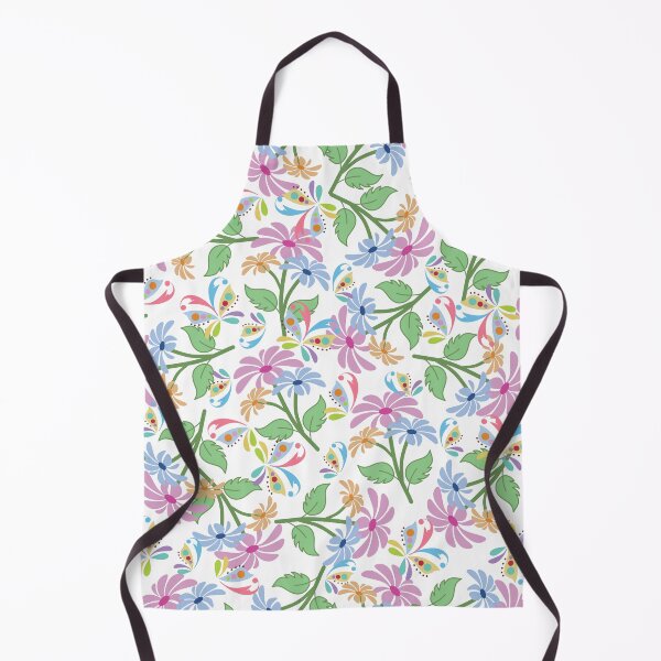 Item preview, Floral and Butterfly Seamless Spring Pattern designed and sold by PowerAntShop.