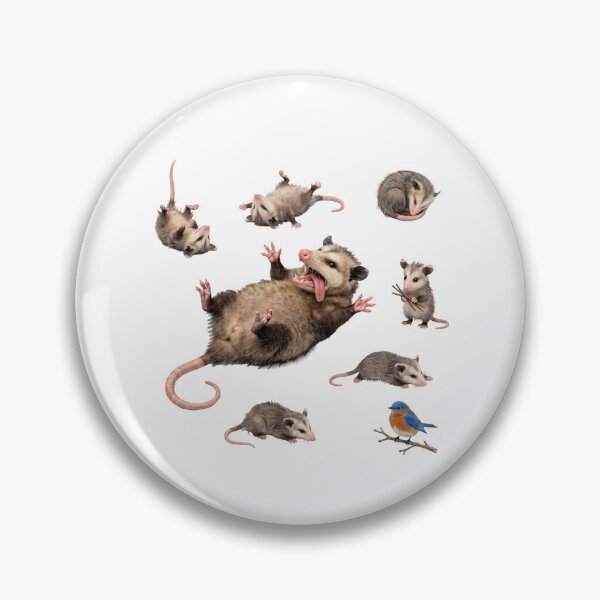 Item preview, Funny Possums Playing Dead Trash Cat Animal Meme designed and sold by TeeARTHY.