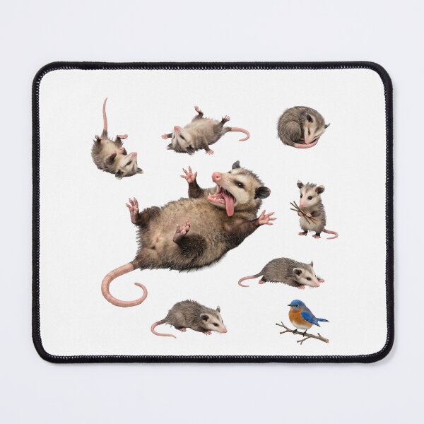 Item preview, Funny Possums Playing Dead Trash Cat Animal Meme designed and sold by TeeARTHY.