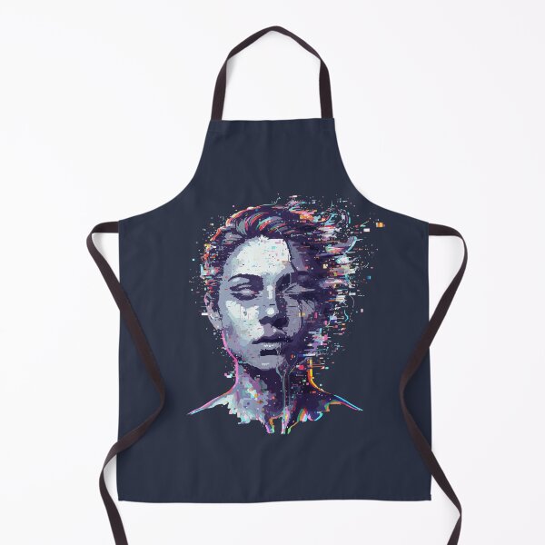 Item preview, GAN Glitch Face | Generative Adversarial Network Art designed and sold by Uglyandcute.