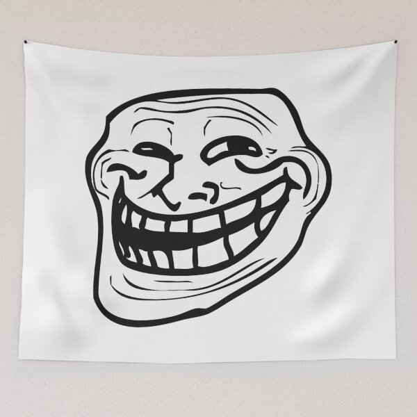Item preview, Classic Troll Face Meme designed and sold by Johnnies.