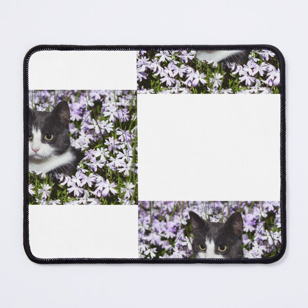 Item preview, Cute cat in flowers designed and sold by samarahil.