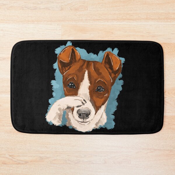 Item preview, Cute jack russell - Dog Covering Nose designed and sold by Antiope33.