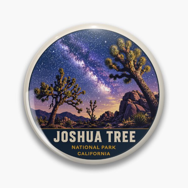 Item preview, Joshua Tree National Park Sticker designed and sold by Gideon Emmerich.