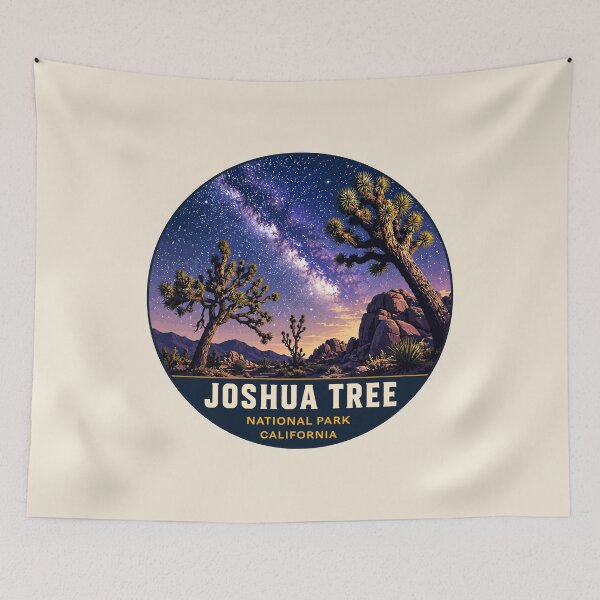 Item preview, Joshua Tree National Park Sticker designed and sold by Gideon Emmerich.