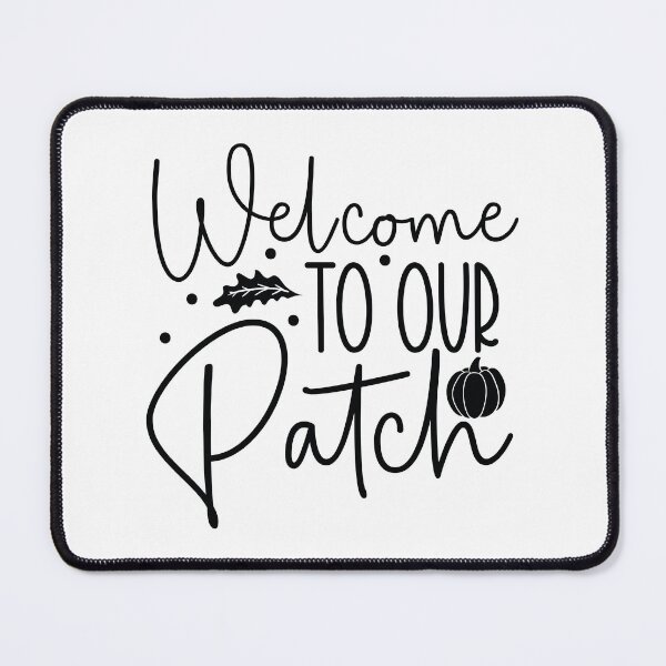 Item preview, Welcome To Our Patch - Cute Fall Season Retro Vintage Aesthetic Pumpkin Patch Leaves Family Gift designed and sold by FuzionRaptor.