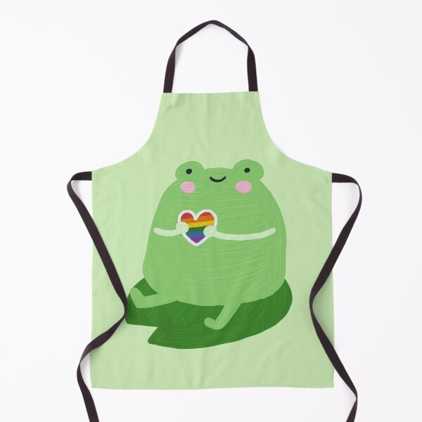 Item preview, Proud to be a Froge Pride Month Celebration Frog Holding a Rainbow Heart designed and sold by MakersFolly.