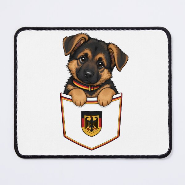 Item preview, Cute German Shepherd Pocket Pal designed and sold by puredevn.
