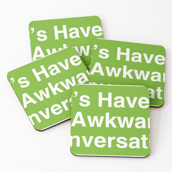 Item preview, Let's Have an Awkward Conversation designed and sold by Awk-Works.