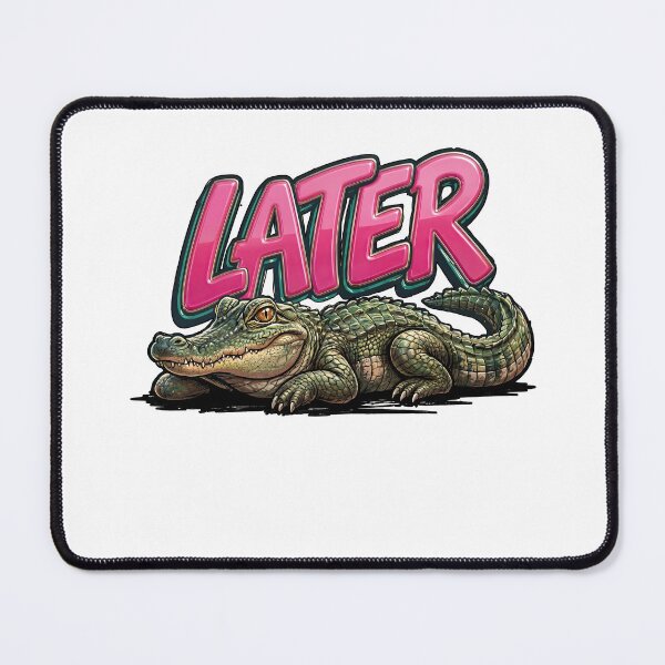 Item preview, See Ya Later Alligator Funny Graffiti Reptile designed and sold by TeeARTHY.