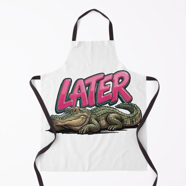 Item preview, See Ya Later Alligator Funny Graffiti Reptile designed and sold by TeeARTHY.