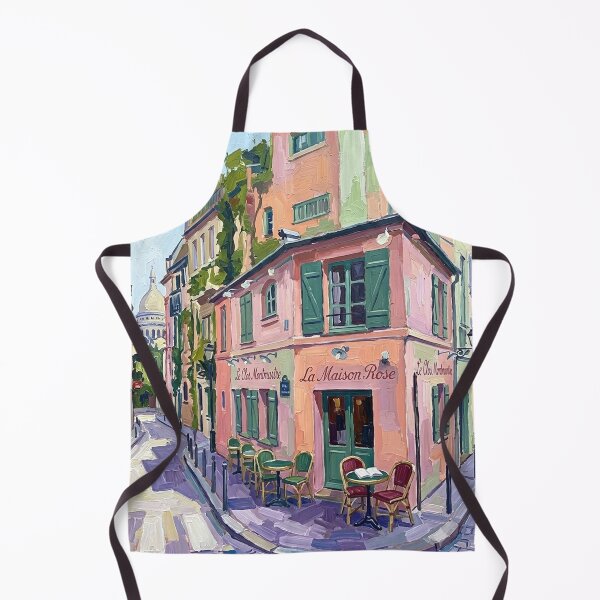 Item preview, Montmartre Paris Cafe – Impressionist Painting  designed and sold by CARRAANN.