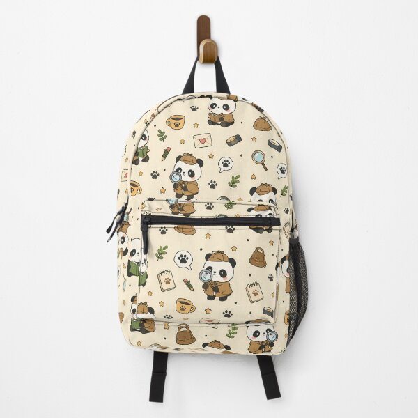 Item preview, Panda Detective Kawaii Mystery Pattern designed and sold by Soft Berry Studio.